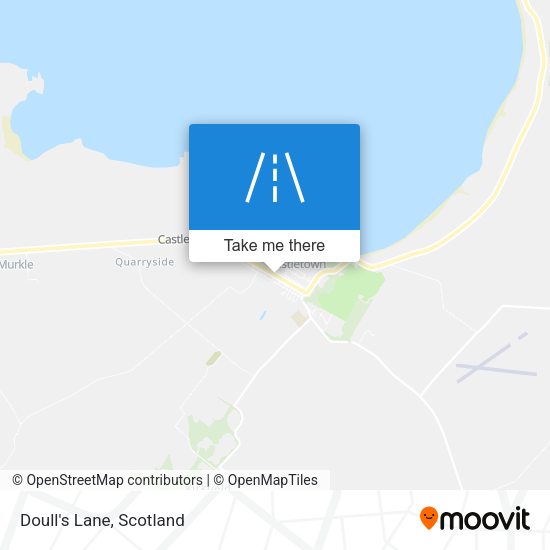 Doull's Lane map