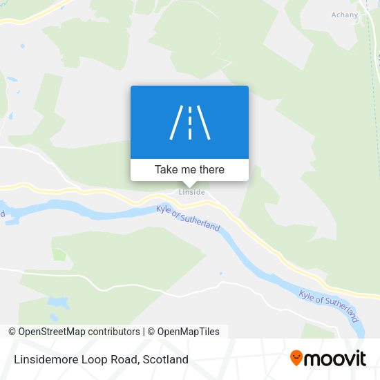 Linsidemore Loop Road map