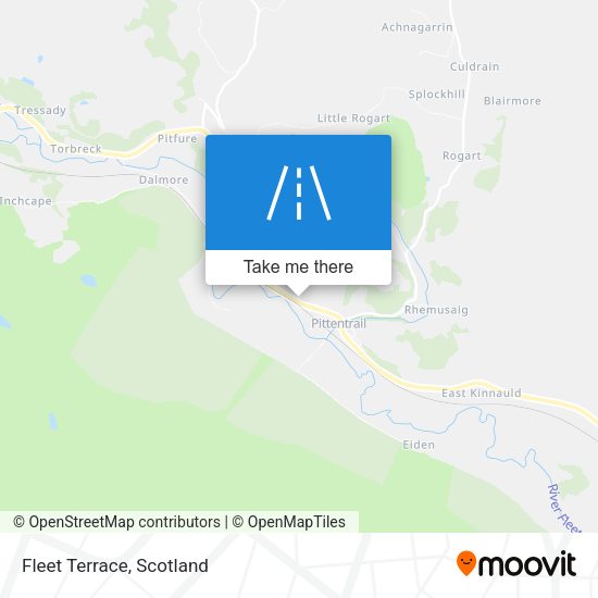 Fleet Terrace map