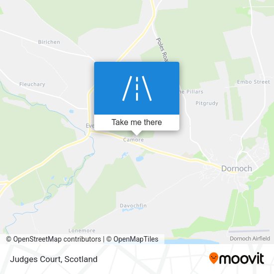 Judges Court map