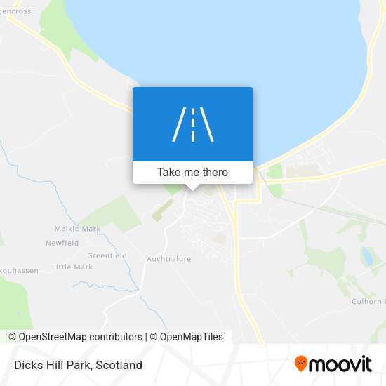 Dicks Hill Park map