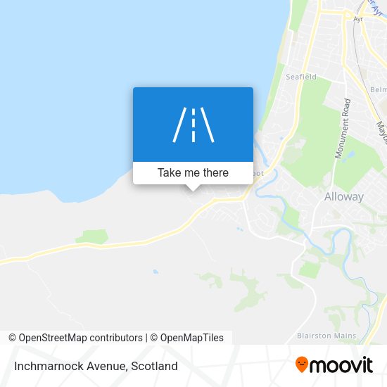 Inchmarnock Avenue map
