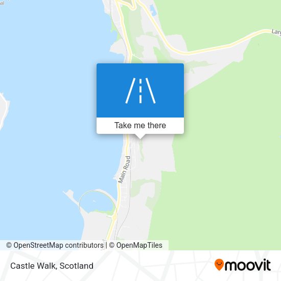 Castle Walk map