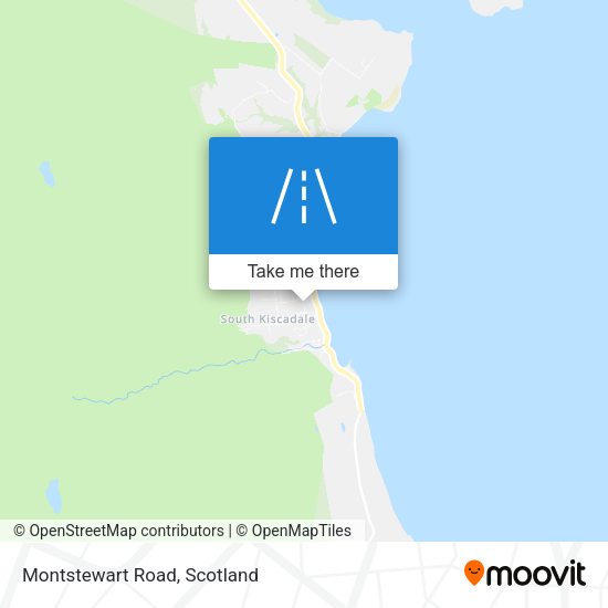 Montstewart Road map
