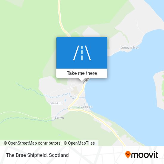 The Brae Shipfield map