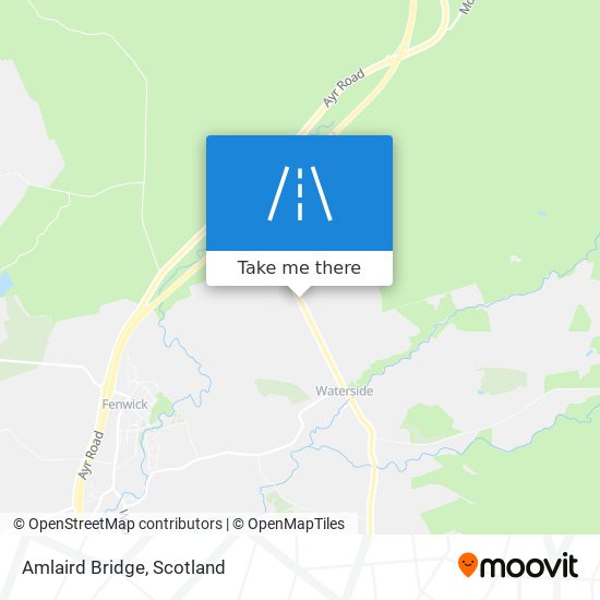 Amlaird Bridge map
