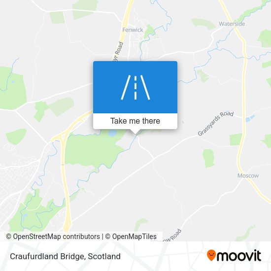 Craufurdland Bridge map
