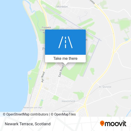 Newark Terrace map