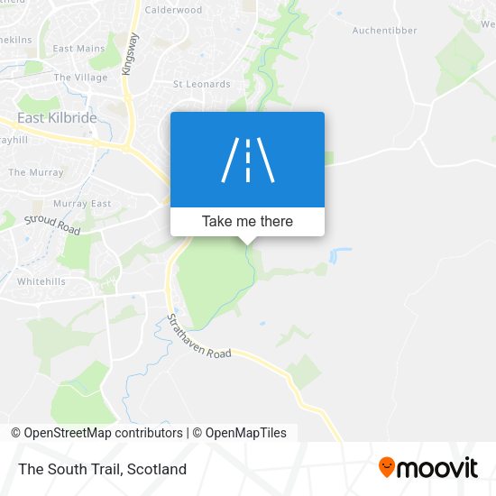 The South Trail map