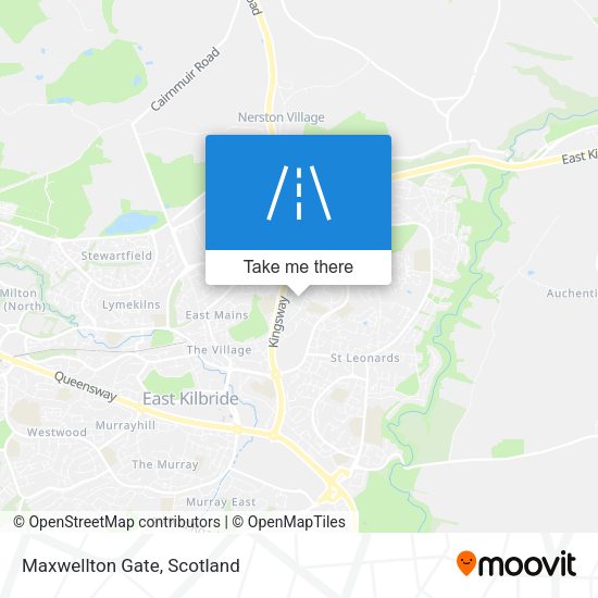Maxwellton Gate map