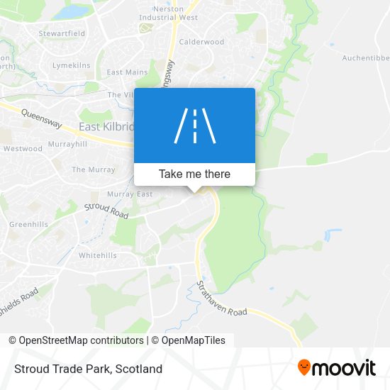 Stroud Trade Park map