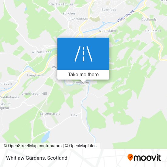 Whitlaw Gardens map