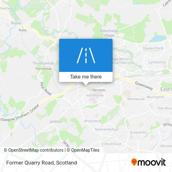 Former Quarry Road map