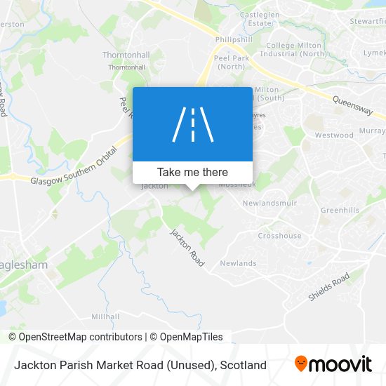 How to get to Jackton Parish Market Road (Unused), South Lanarkshire by ...