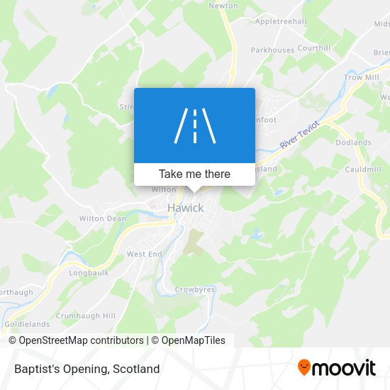 Baptist's Opening map