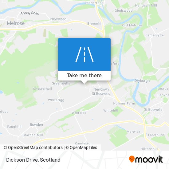 Dickson Drive map