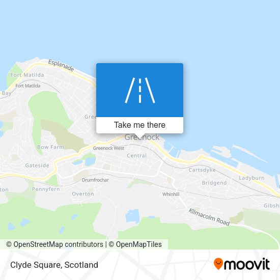 Clyde Square map