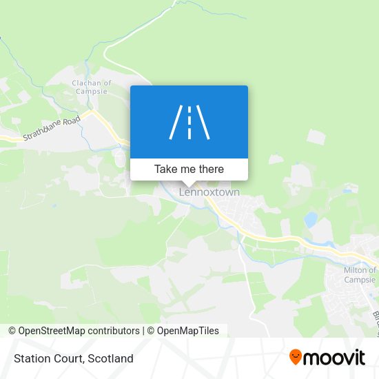 Station Court map