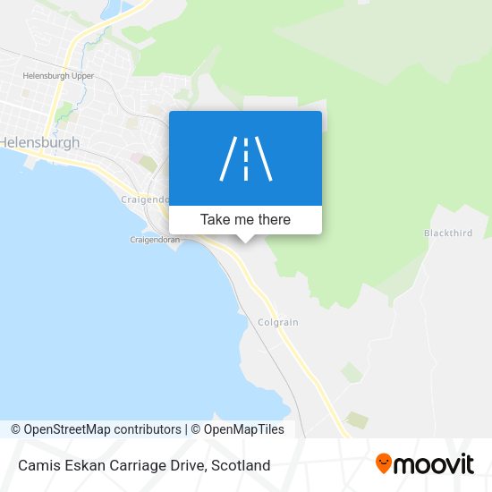 Camis Eskan Carriage Drive map