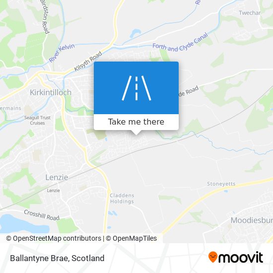 Ballantyne Brae map