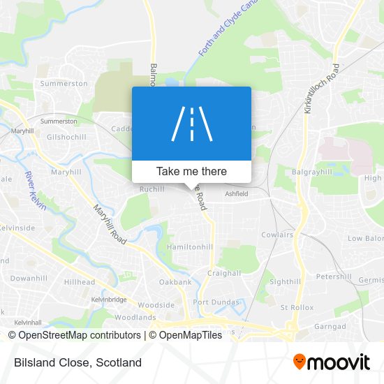 Bilsland Close map