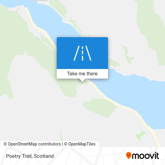 Poetry Trail map