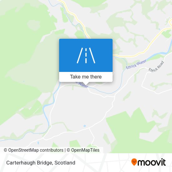 Carterhaugh Bridge map