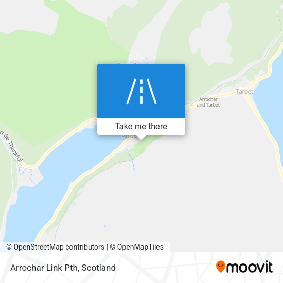 Arrochar Link Pth map
