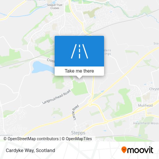 Cardyke Way map