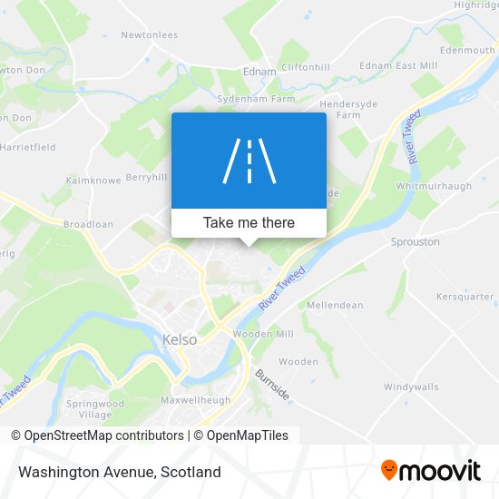 Washington Avenue map