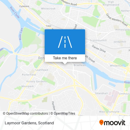 Laymoor Gardens map