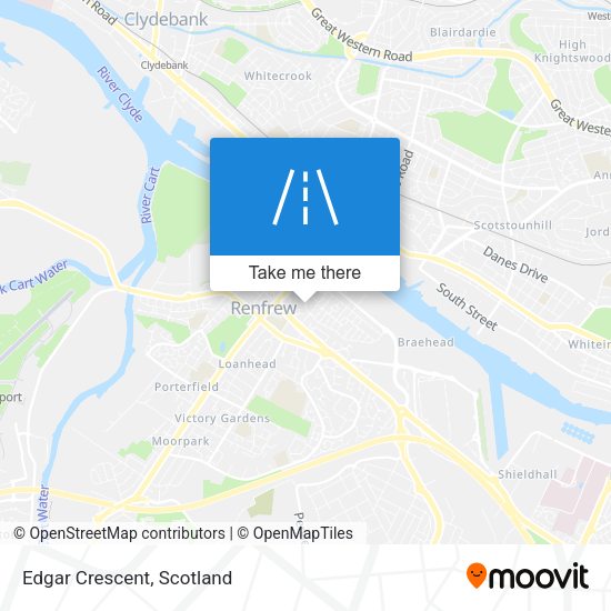 Edgar Crescent map