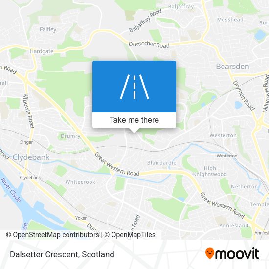 Dalsetter Crescent map