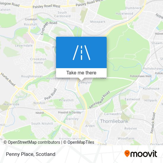 Penny Place map