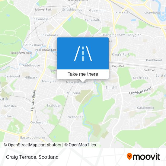 Craig Terrace map