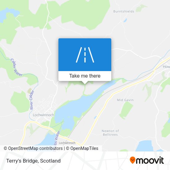 Terry's Bridge map
