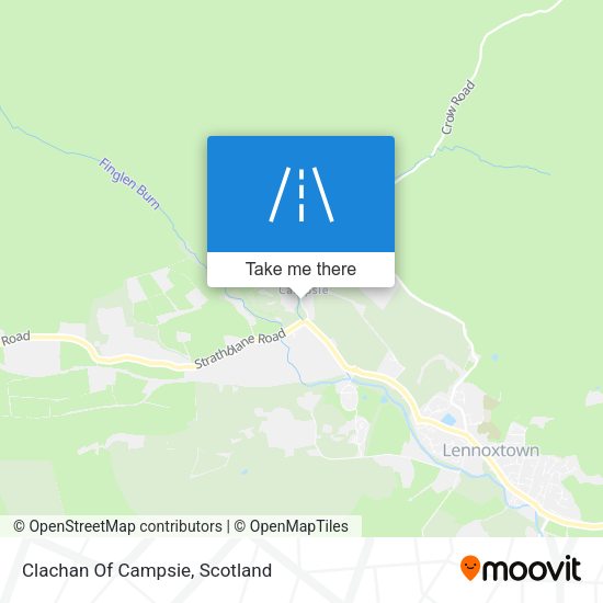 Clachan Of Campsie map