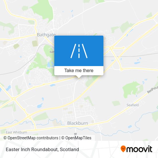 Easter Inch Roundabout map