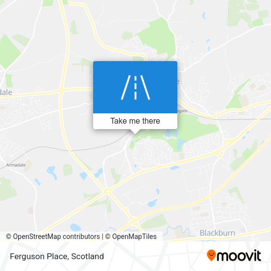 Ferguson Place map