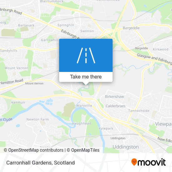 Carronhall Gardens map