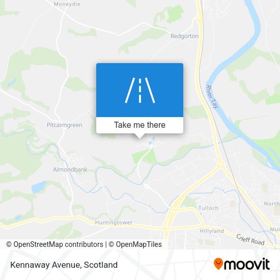 Kennaway Avenue map