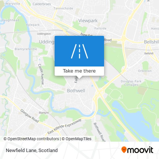 Newfield Lane map