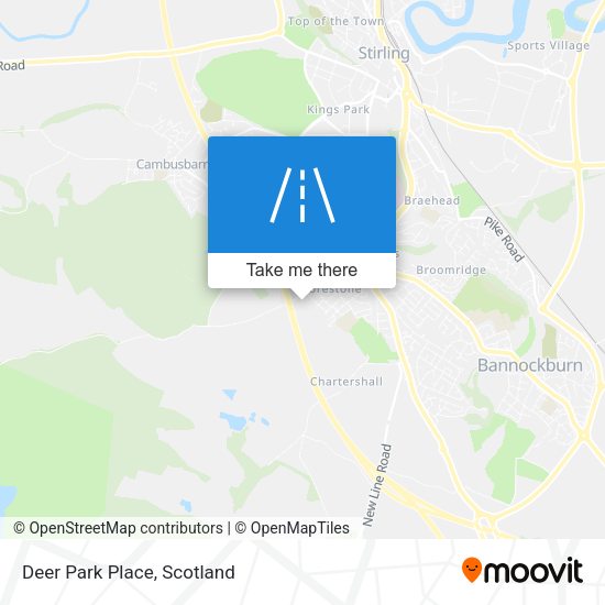 Deer Park Place map