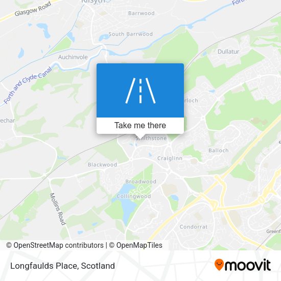 Longfaulds Place map