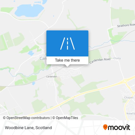 Woodbine Lane map