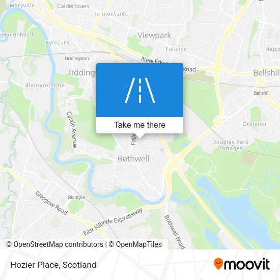 Hozier Place map