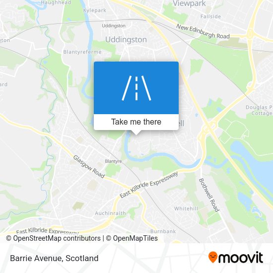 Barrie Avenue map