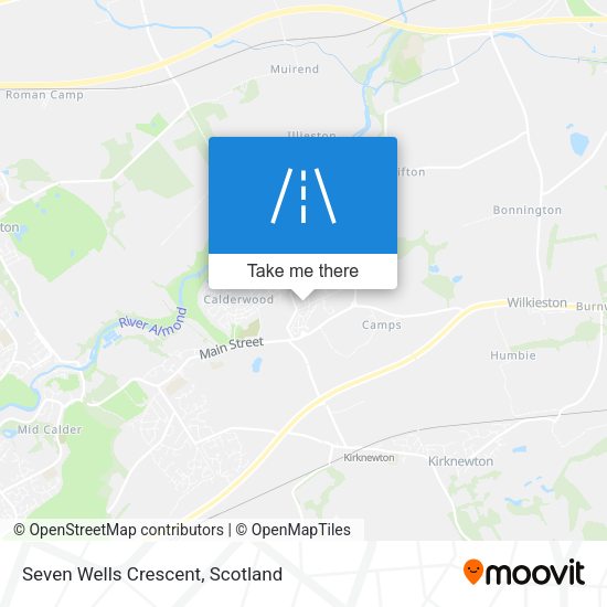 Seven Wells Crescent map