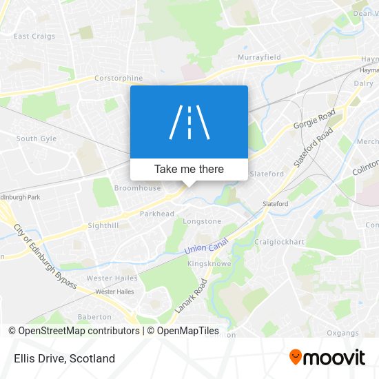 Ellis Drive map