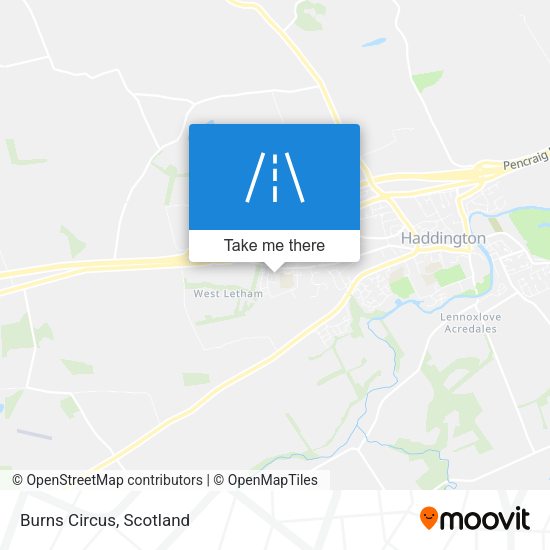 Burns Circus map